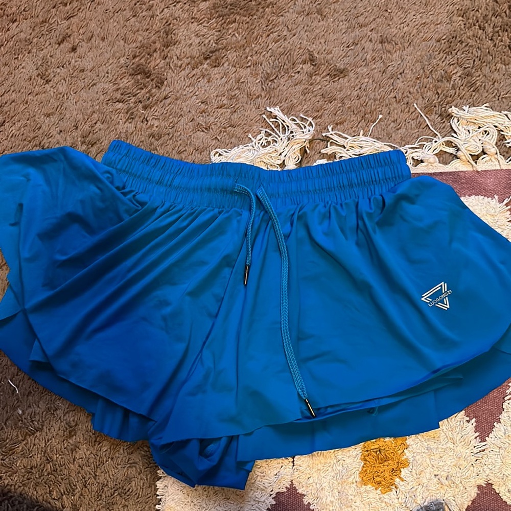 Blue Butterfly Shorts!